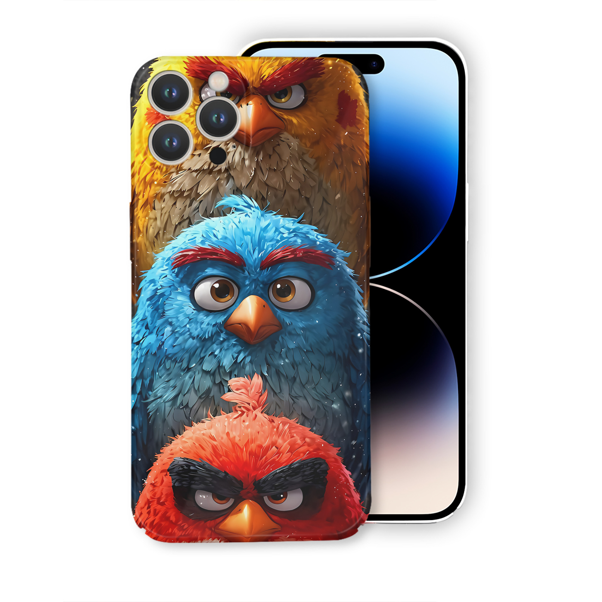 （画像用） Angry Birds アングリーバード 【iPhone 14シリーズ対応】ハードケース